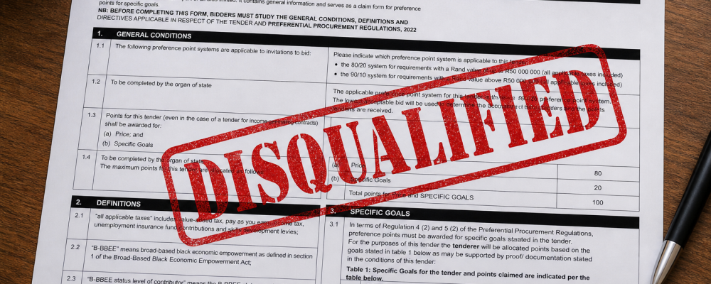 Free SA Stop Race-Based Procurement Regulations